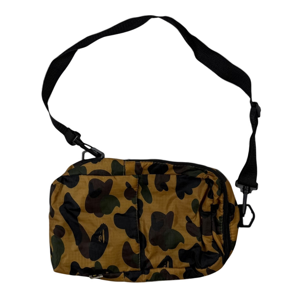 BAPE (A Bathing Ape) 1st Camo Crossbody Bag Yellow