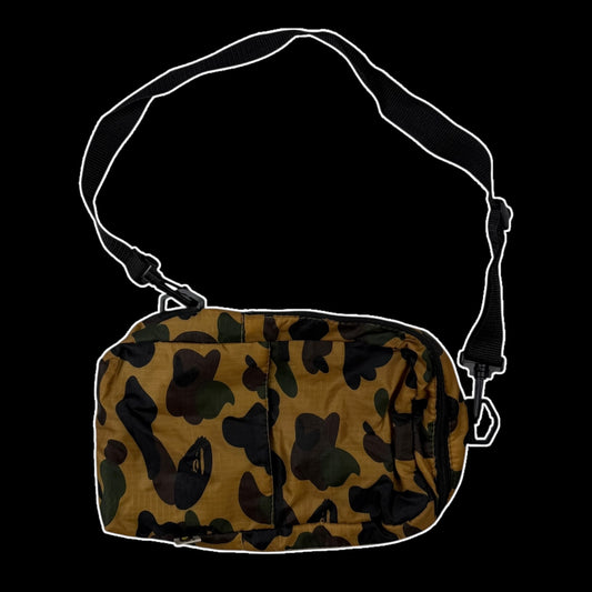 BAPE (A Bathing Ape) 1st Camo Crossbody Bag Yellow