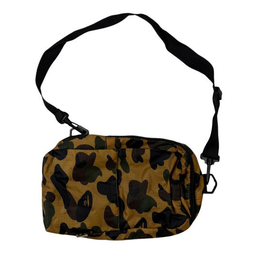BAPE (A Bathing Ape) 1st Camo Crossbody Bag Yellow