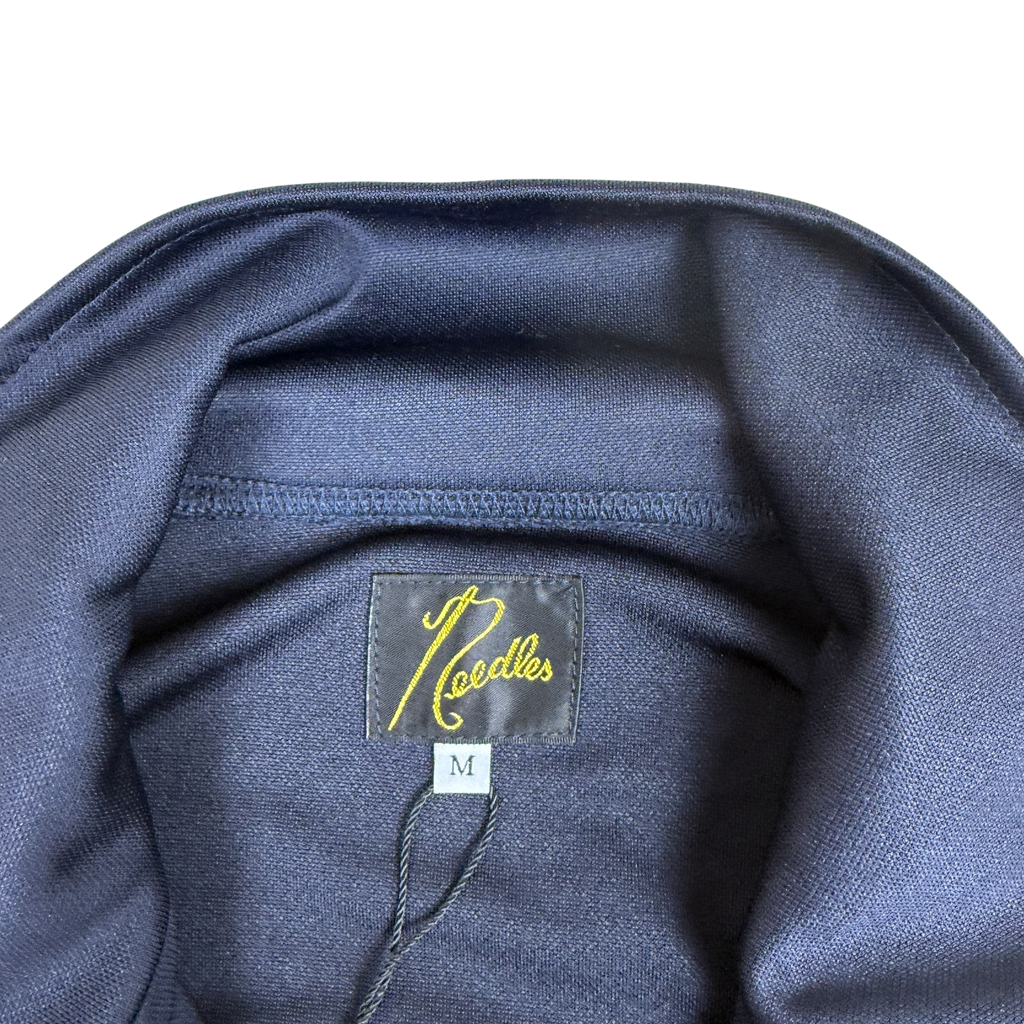 Needles Poly Smooth Track Jacket Navy/Pink (Size M)