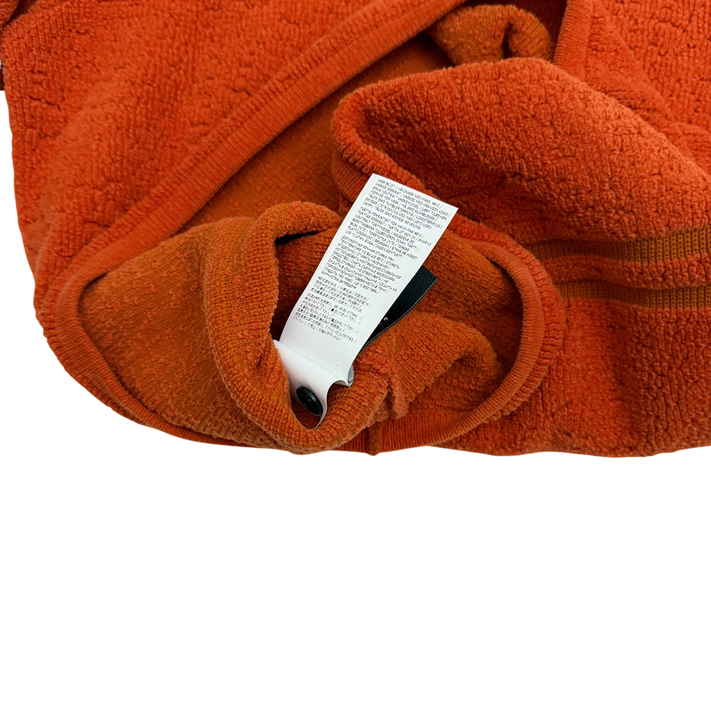 Stone Island AW19 Textured Sweatshirt Orange (Size XL)