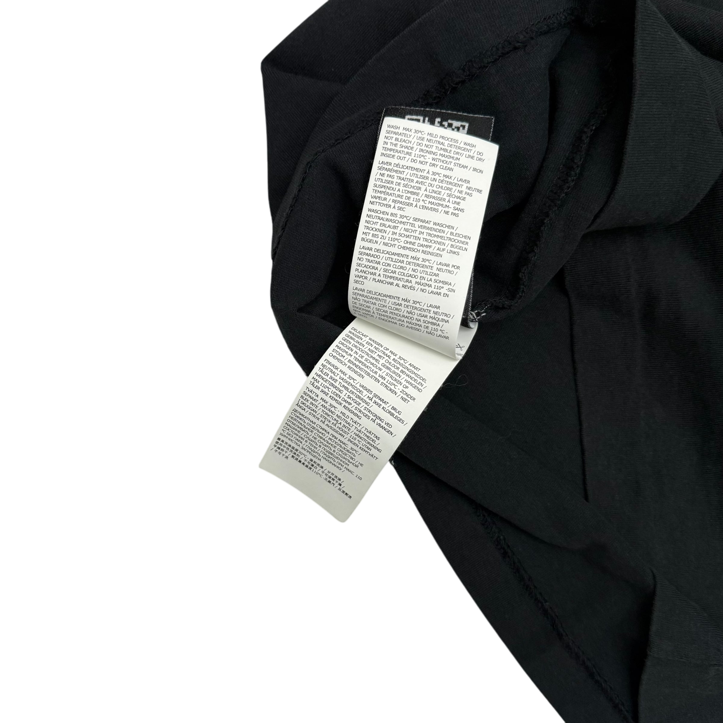 Stone Island 3M Reflective Short Sleeve T-Shirt Black (Fits M-L)