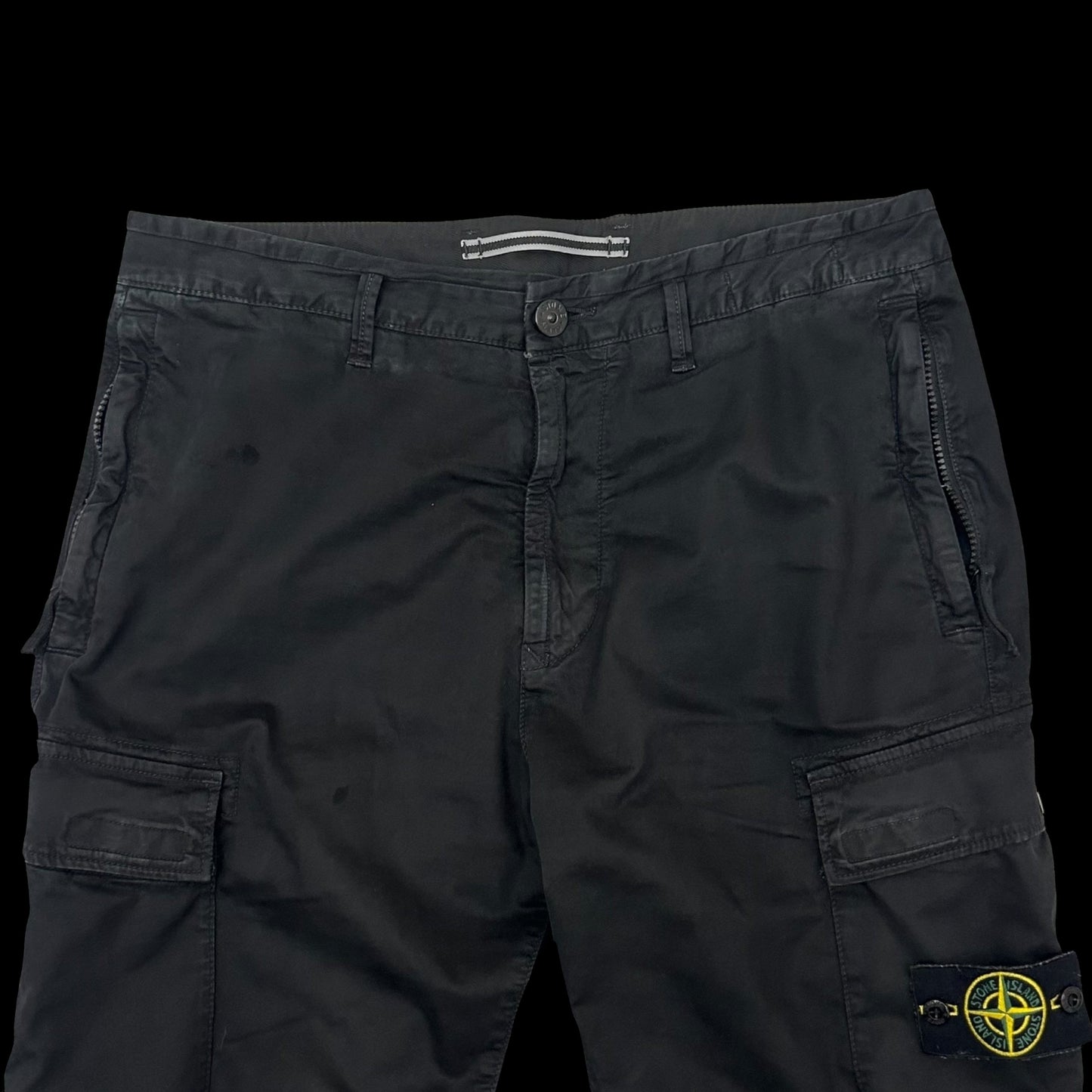 Stone Island Type R-ET Cargo Pants Black (Fits 35")