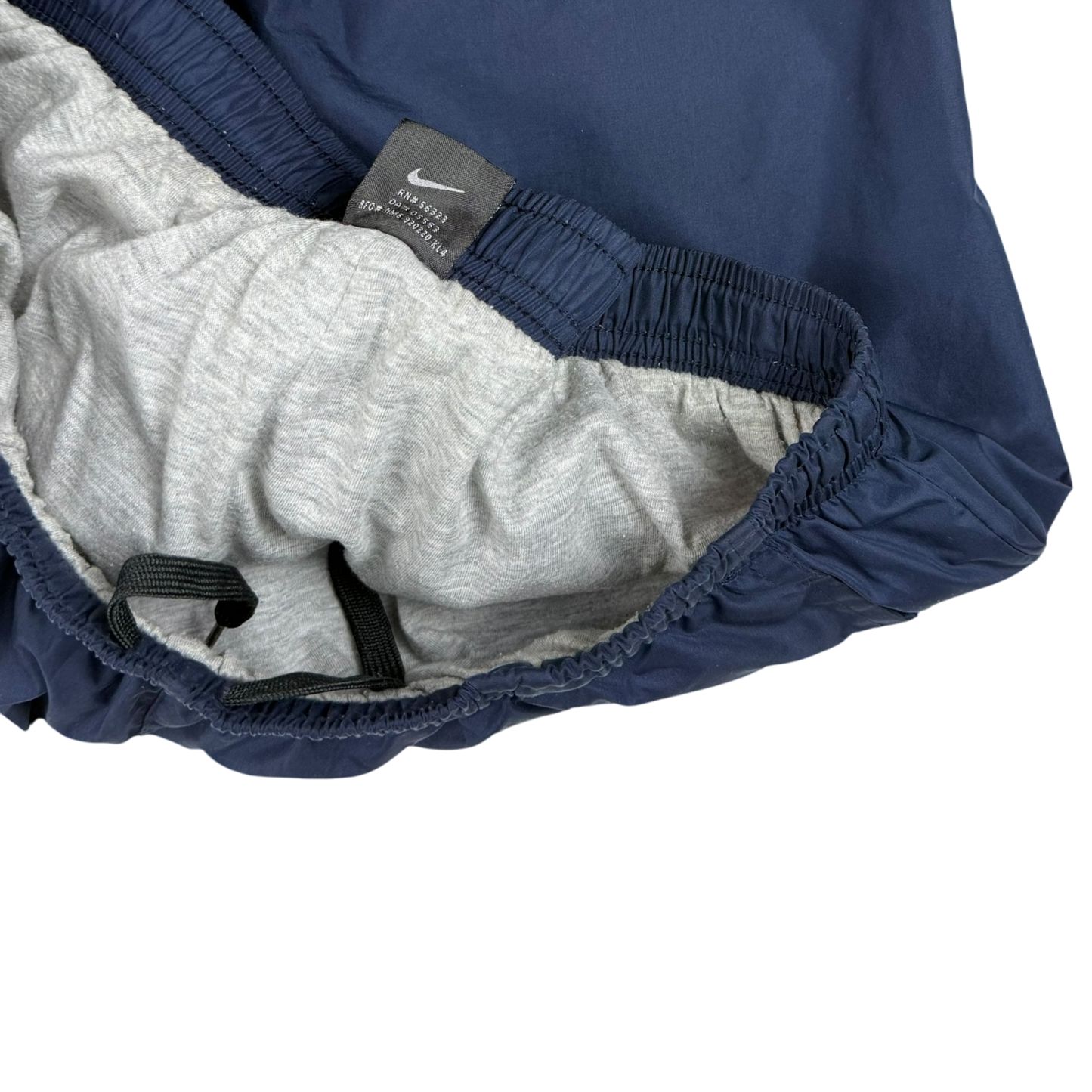 Nike 00s Lined Track Pants White/Navy (part of set) (Fits M-L)