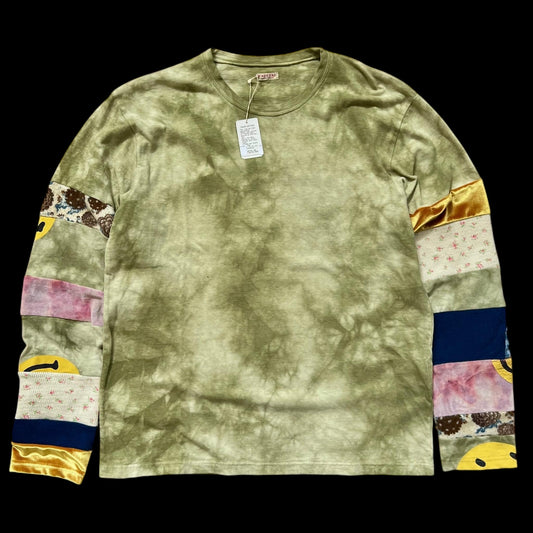 Kapital Tie Dye Hippie Longsleeve Green