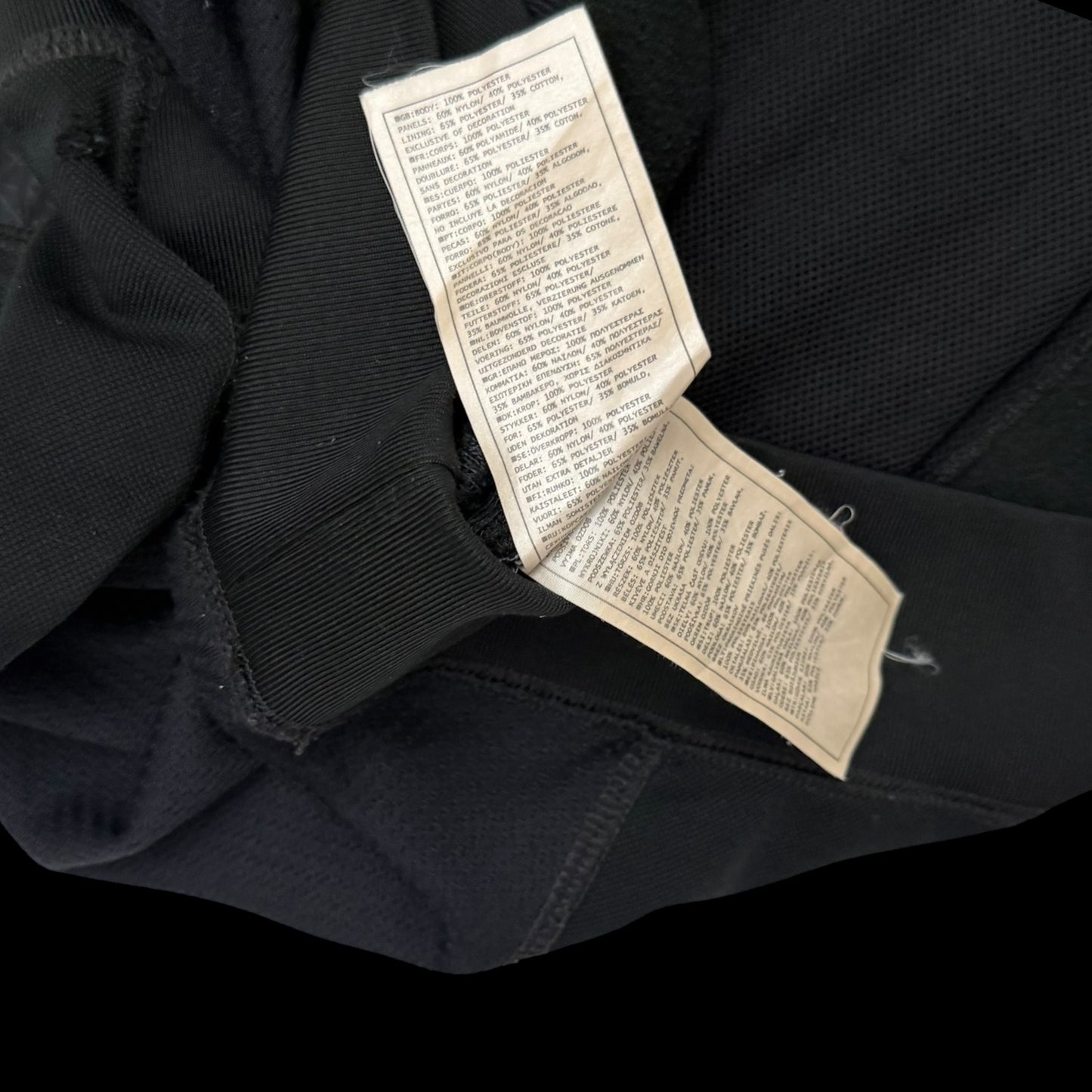 Nike 00s Centre Logo Technical Hoodie Black (Size XL)