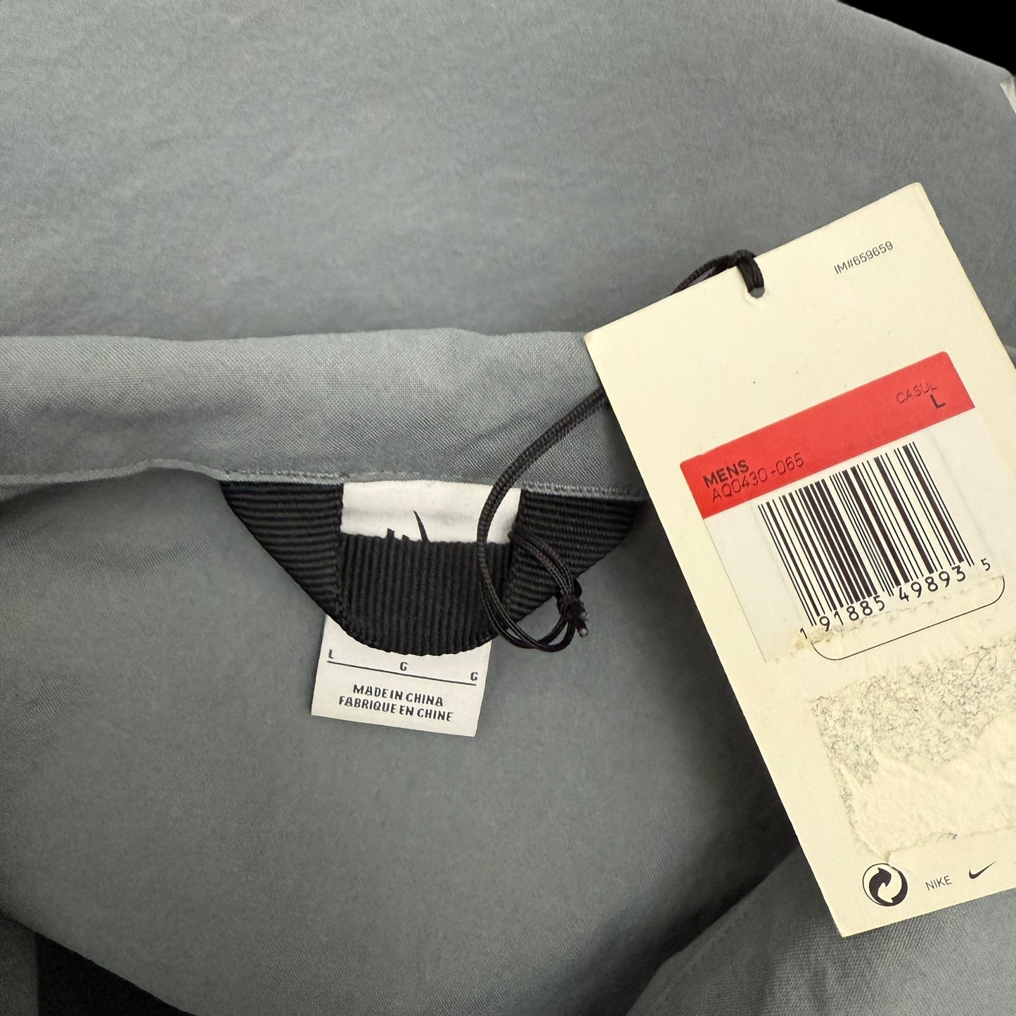 Nike Samuel Ross x A-COLD-WALL* (ACW) Dual Component Overcoat Grey (Fits L-XL)