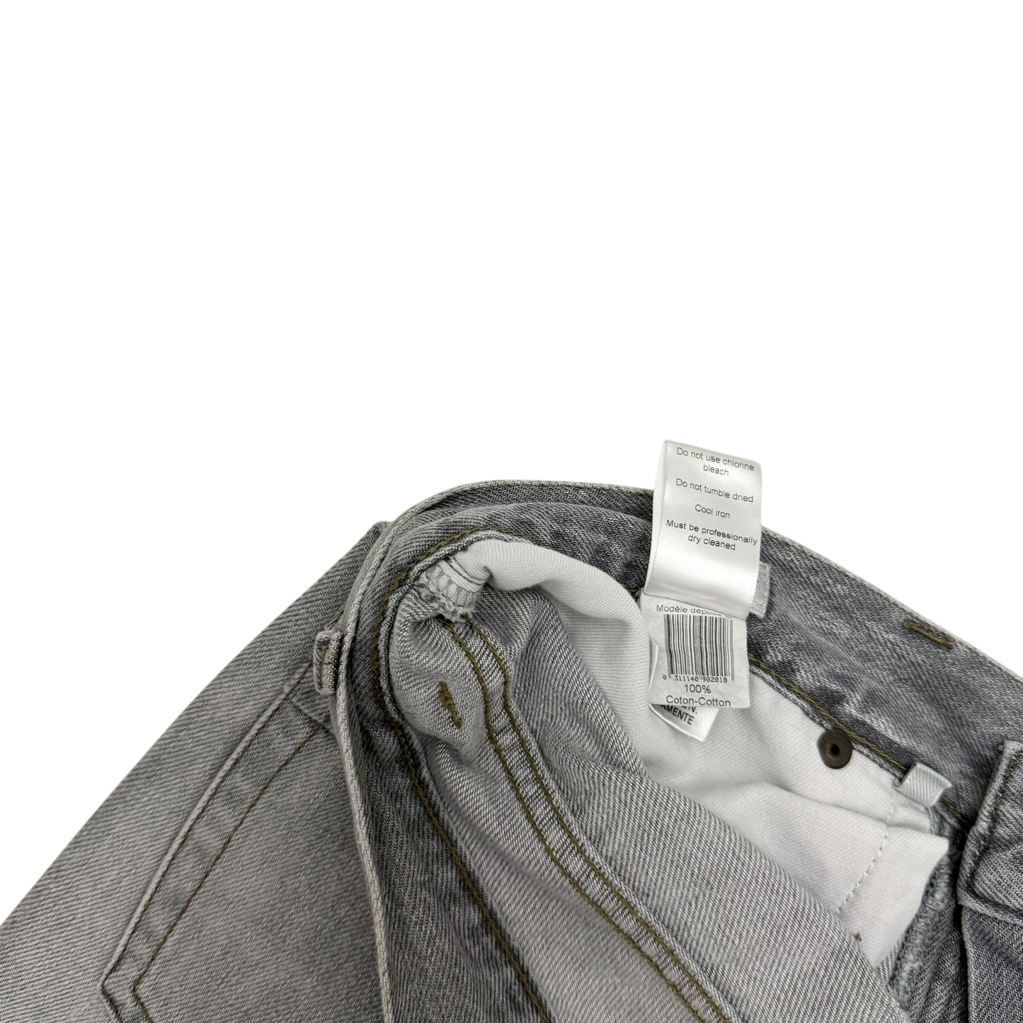 Kenzo Paris Easy Cut Patchwork Washed Jeans (Size 34”)