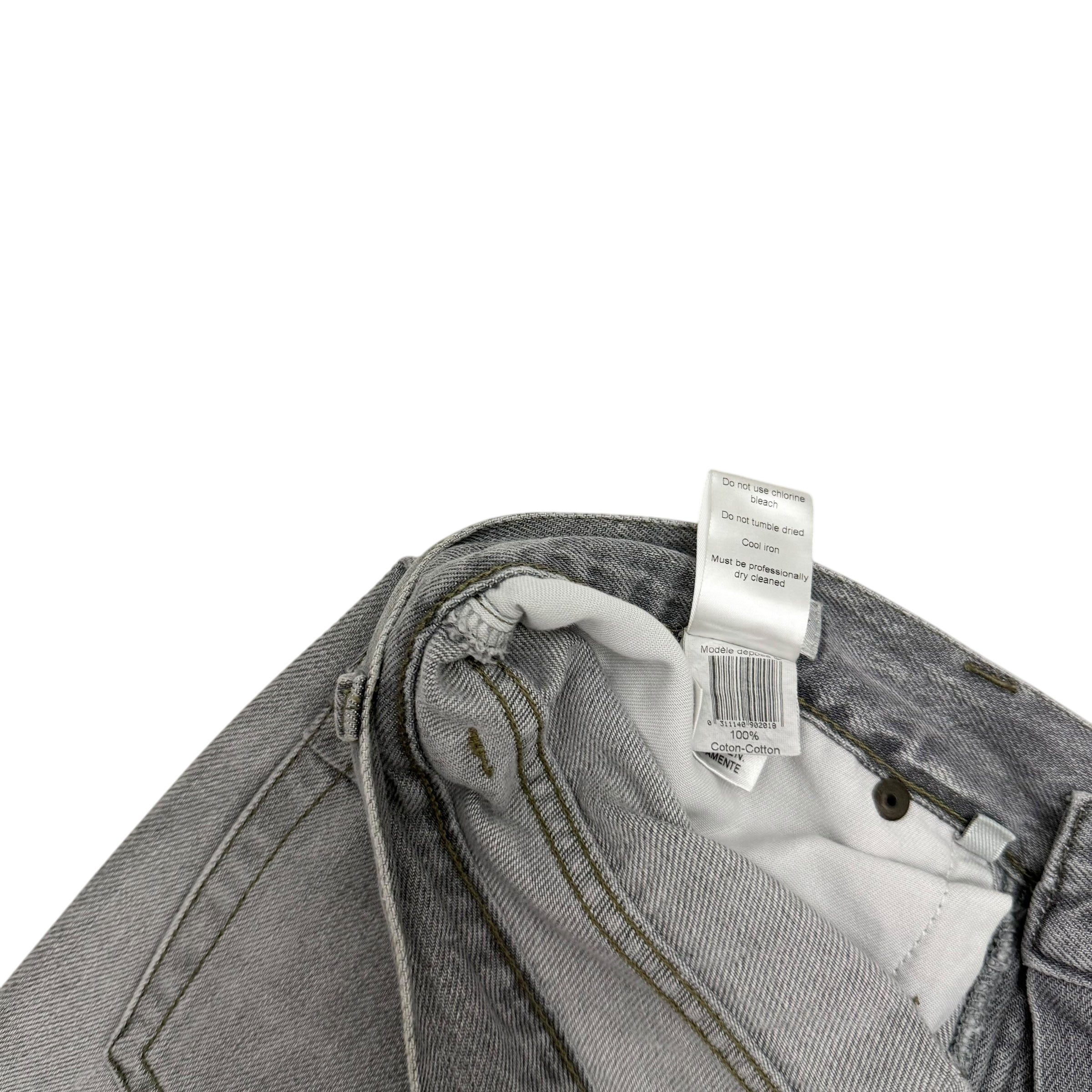 Kenzo Paris Easy Cut Patchwork Washed Jeans (Size 34”)