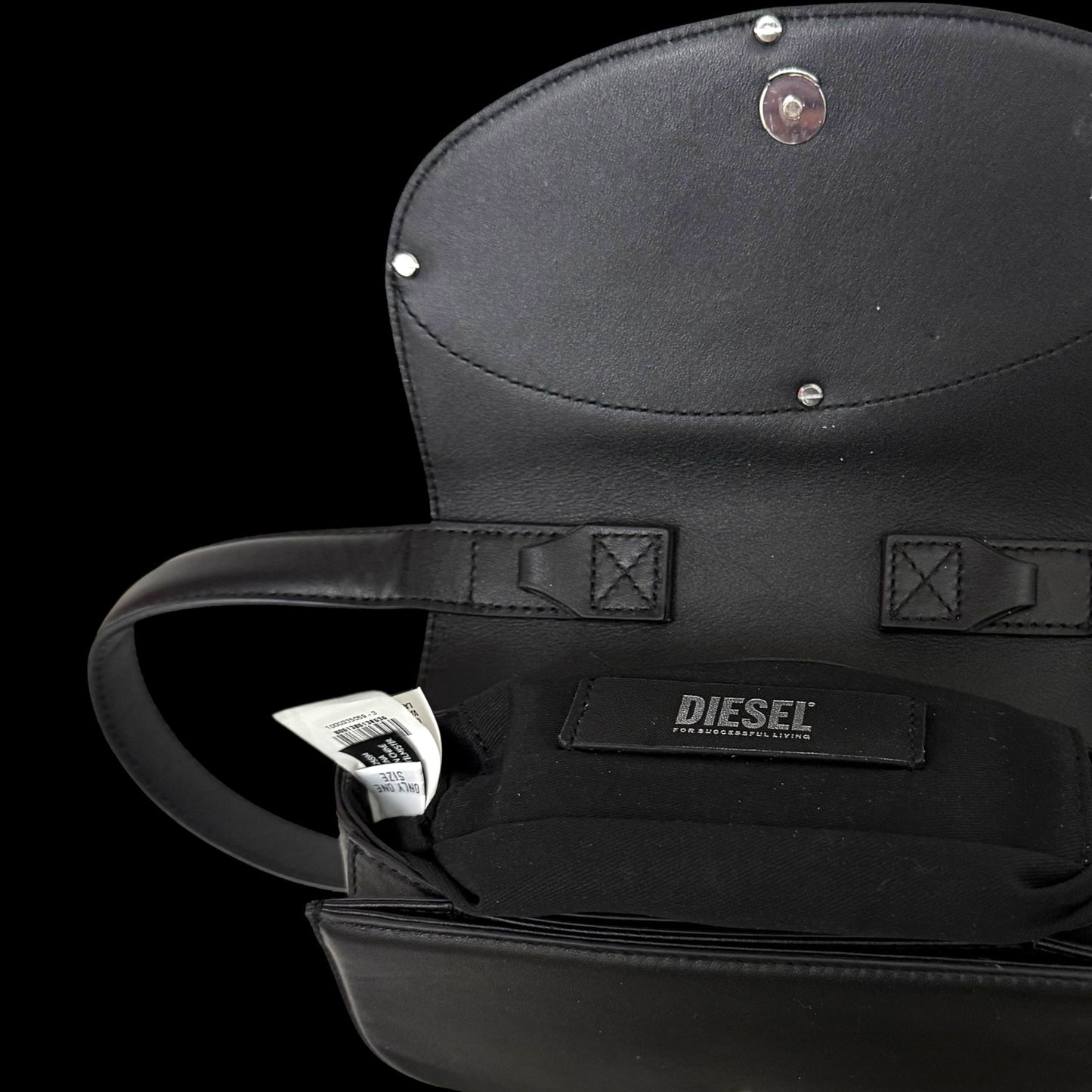 Diesel 1DR Womens Shoulder Bag Black
