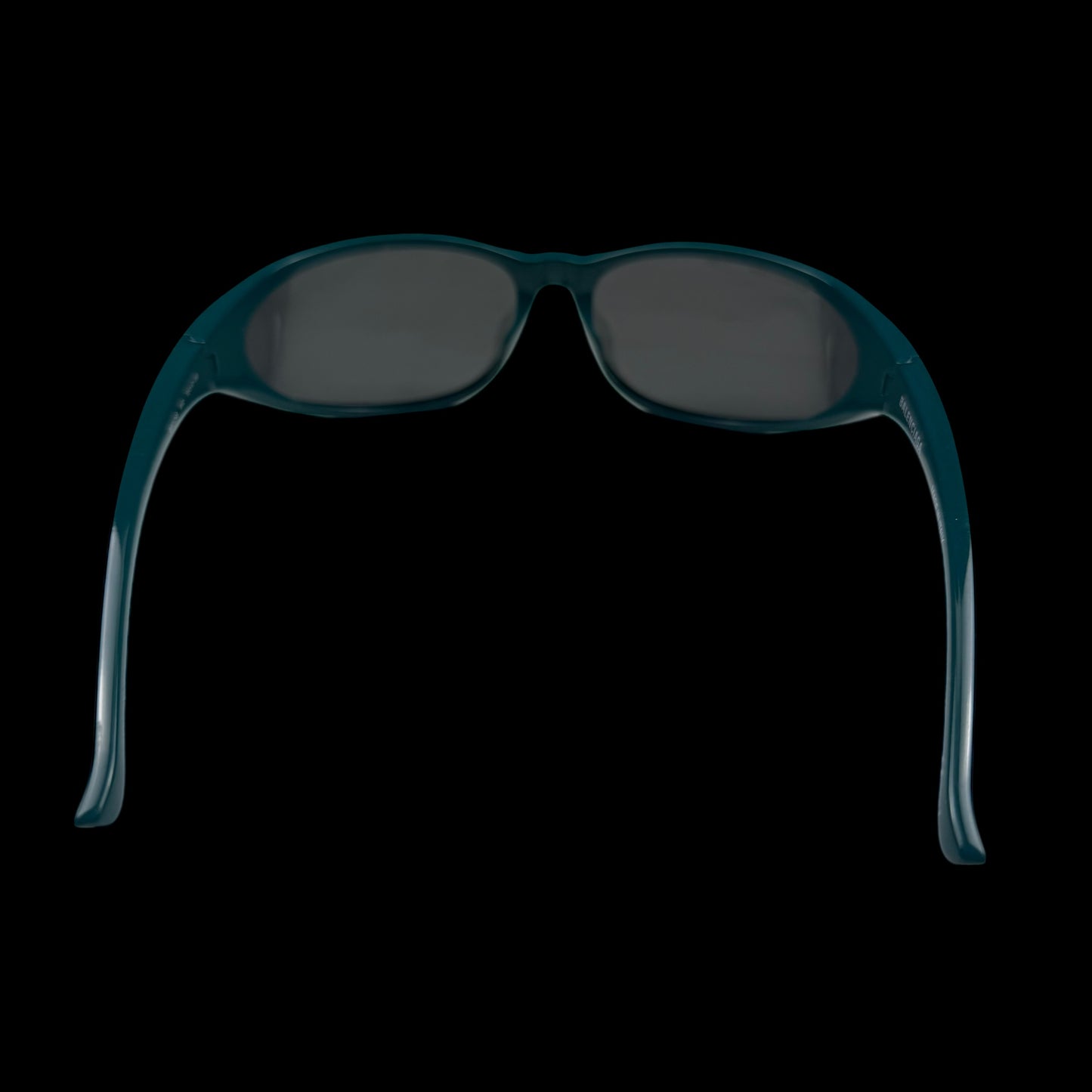 Balenciaga Extreme Oval Sunglasses Green