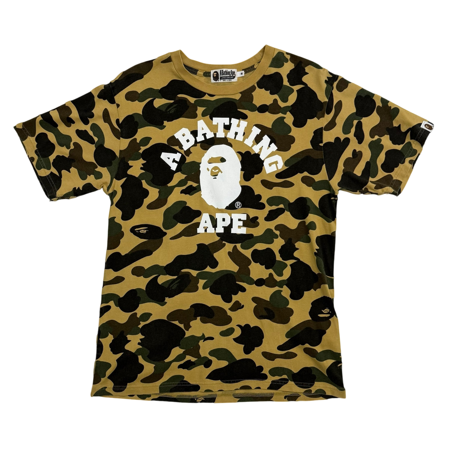 BAPE (A Bathing Ape) SS21 1st Camo College T-Shirt (Size M)