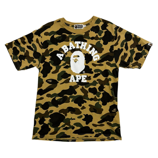 BAPE (A Bathing Ape) SS21 1st Camo College T-Shirt (Size M)