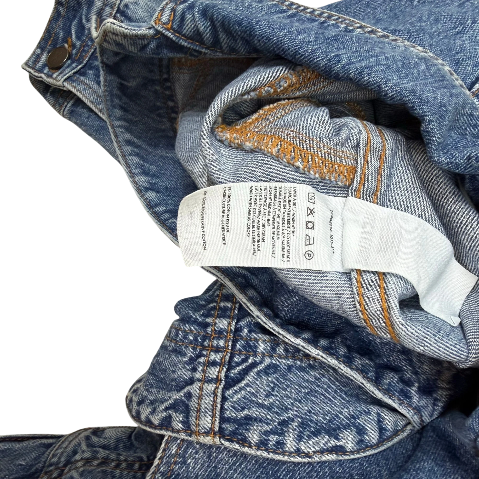 Jacquemus La Chemise De Nîmes Linon Denim Jacket Blue (Size 34)