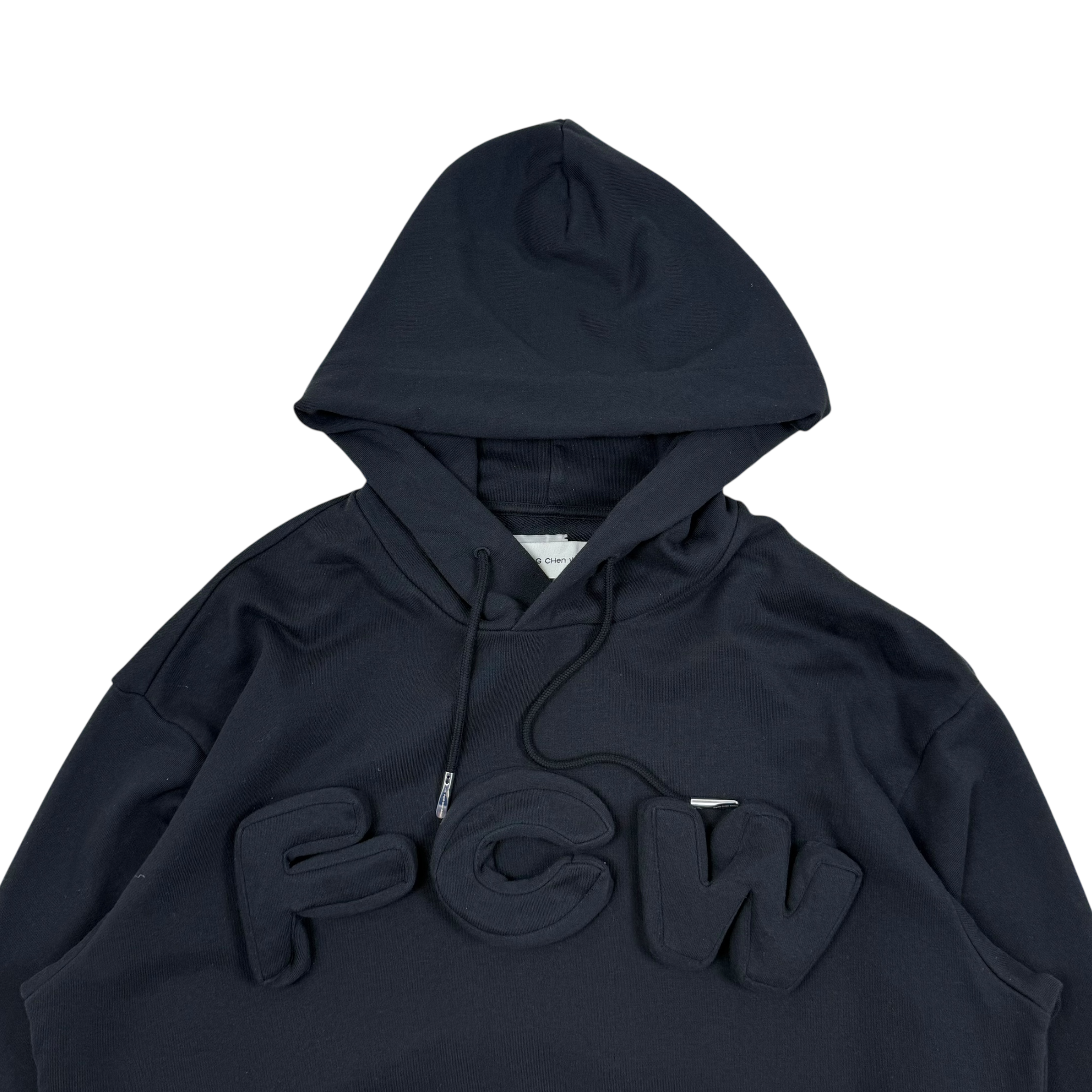 Feng Chen Wang 3D Logo Hoodie Black (Fits M-L)