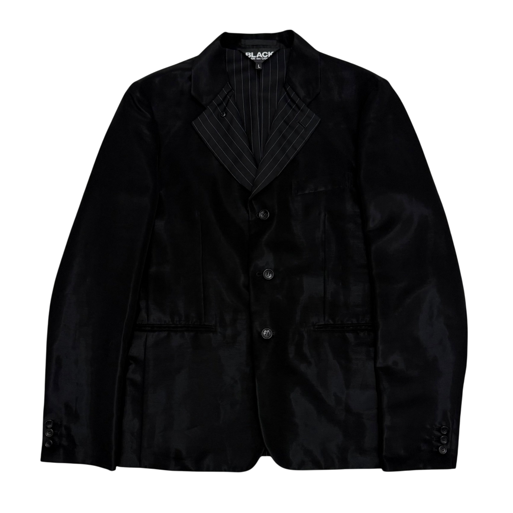 Comme Des Garçons BLACK SS20 Triacetate Blazer Black (Fits M)