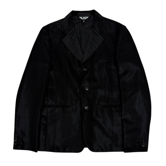 Comme Des Garçons BLACK SS20 Triacetate Blazer Black (Fits M)