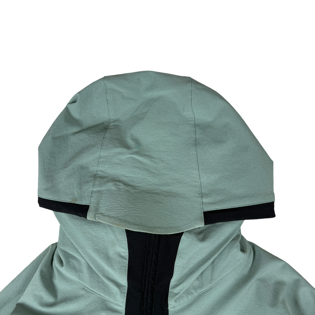 Kiko Kostadinov x ASICS SS19 Poncho Detachable Hooded Jacket Mint/Duck Egg (Size M)