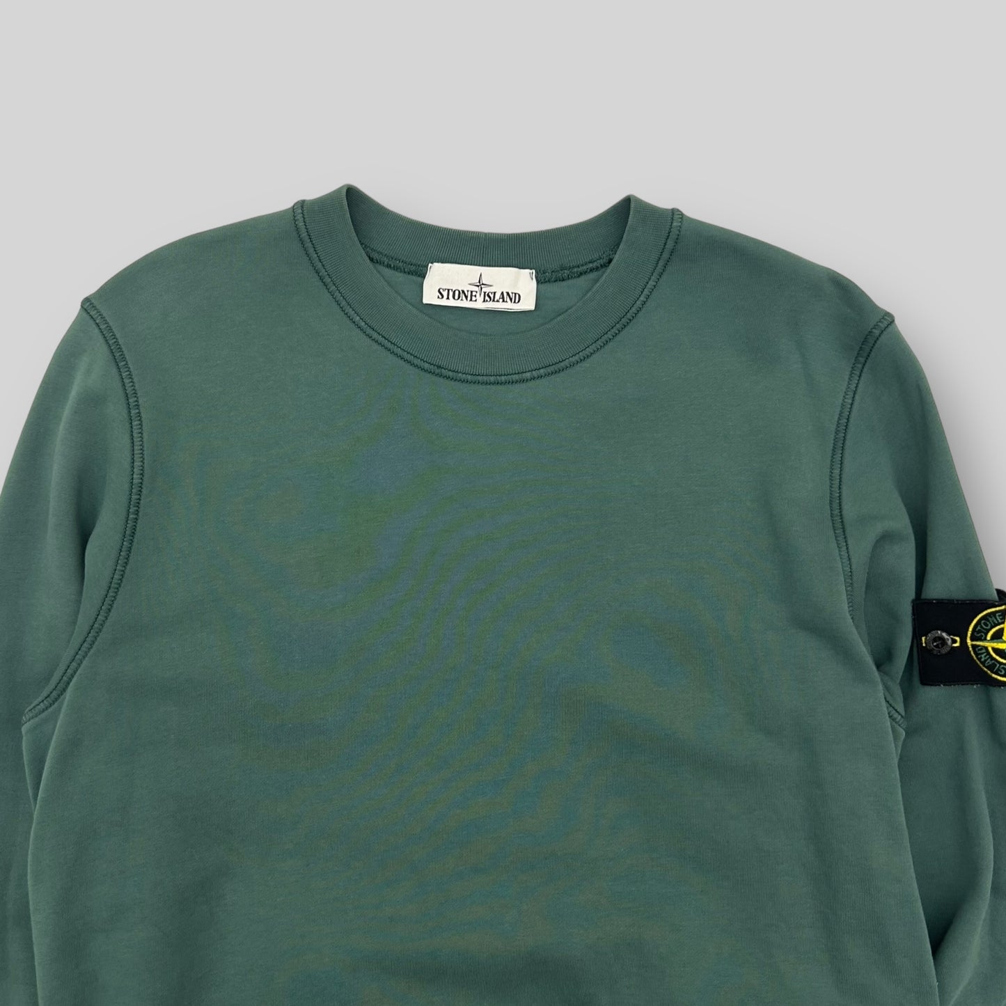 Stone Island Crewneck Sweater 'Petrol Green' (Fits L/XL)