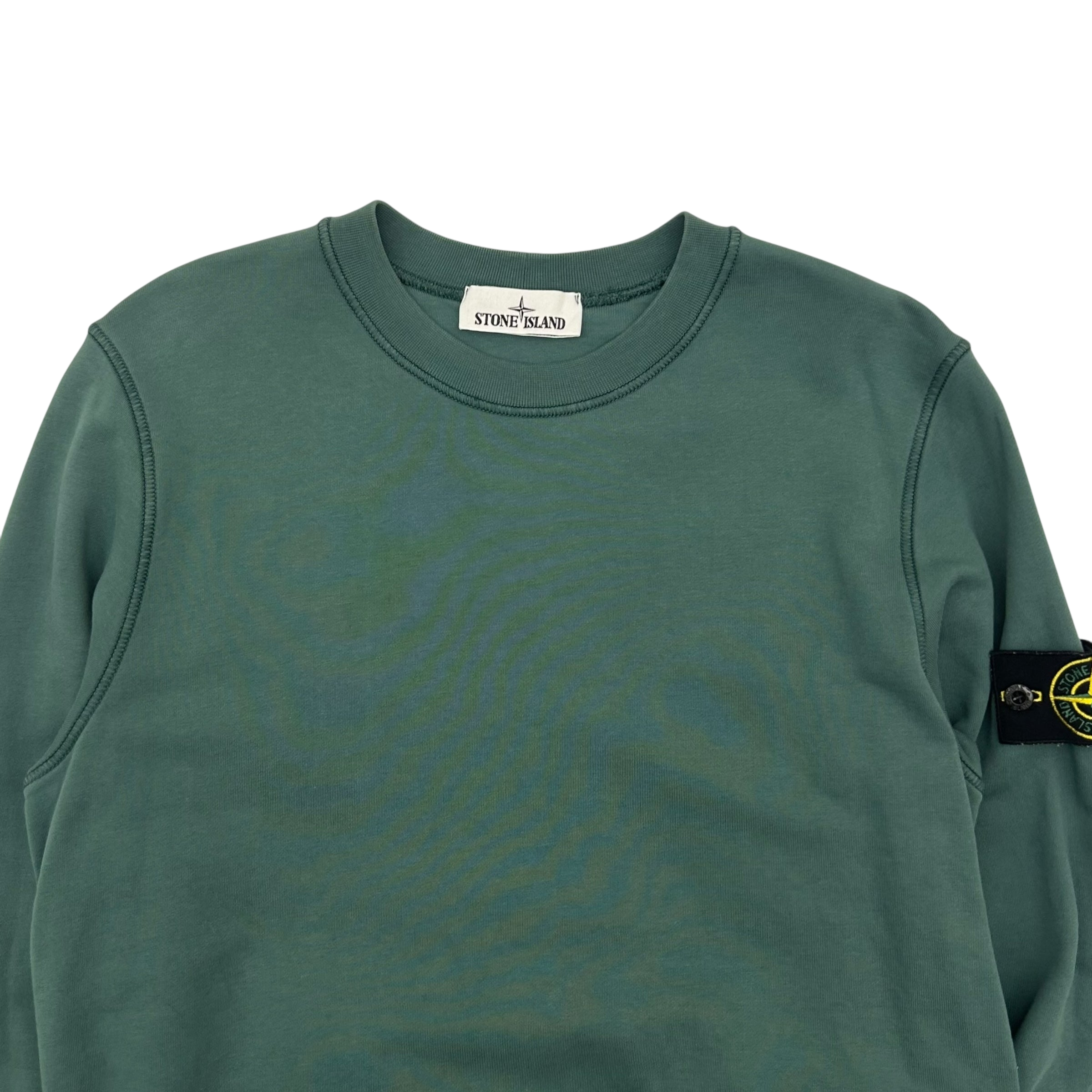 Stone Island Crewneck Sweater 'Petrol Green' (Fits L/XL)
