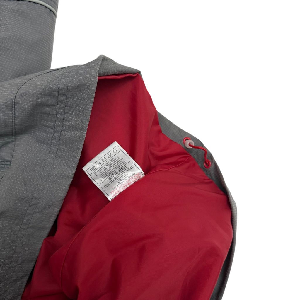 Nike Hex 00s Asymmetric Shoulder Zip Jacket Grey/Red (Size M)