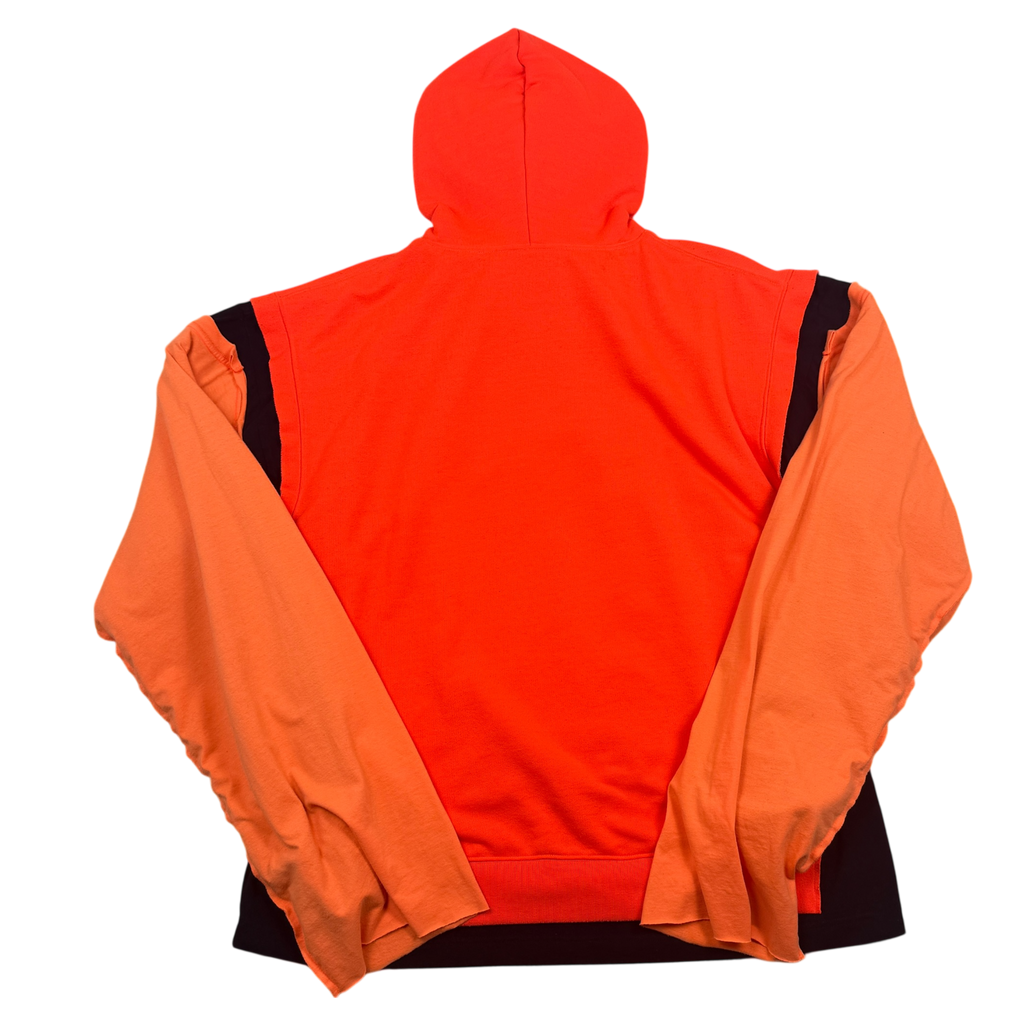 Vetements Oversized Graffiti Hoodie Orange (Fits M-XL)