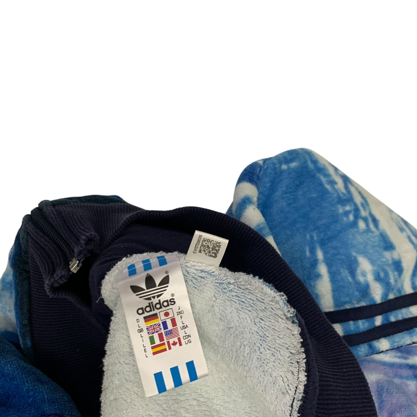 Adidas Vintage ‘Calendar Girls December ‘83’ Track Jacket Blue (Fits M)