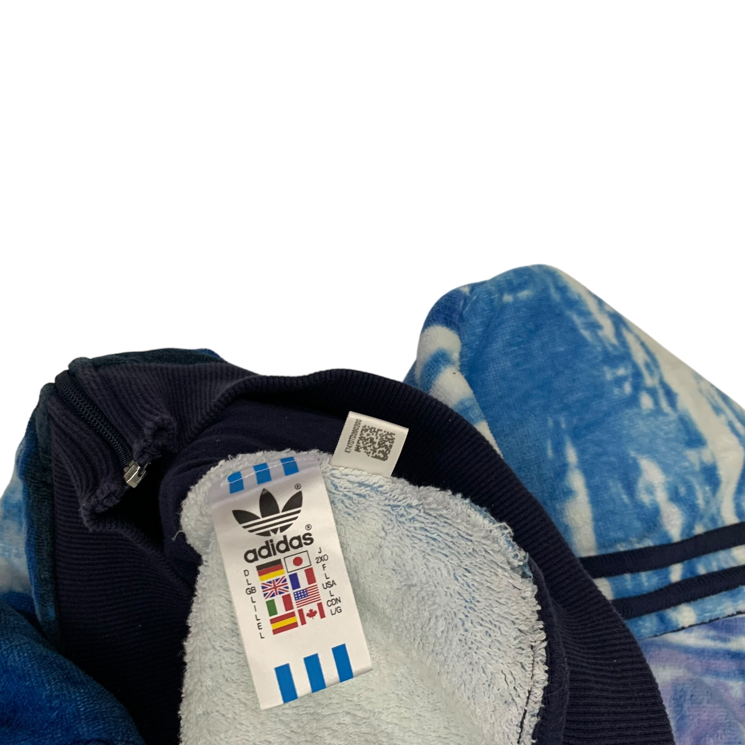 Adidas Vintage ‘Calendar Girls December ‘83’ Track Jacket Blue (Fits M)