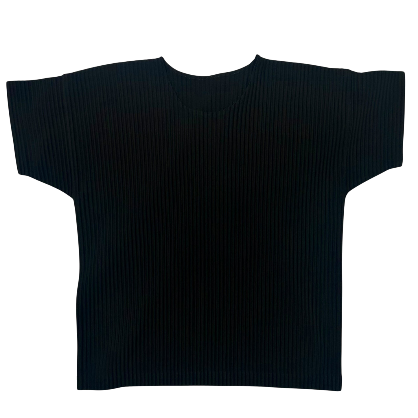Issey Miyake Homme Plissé T-Shirt Black (Fits S-M)