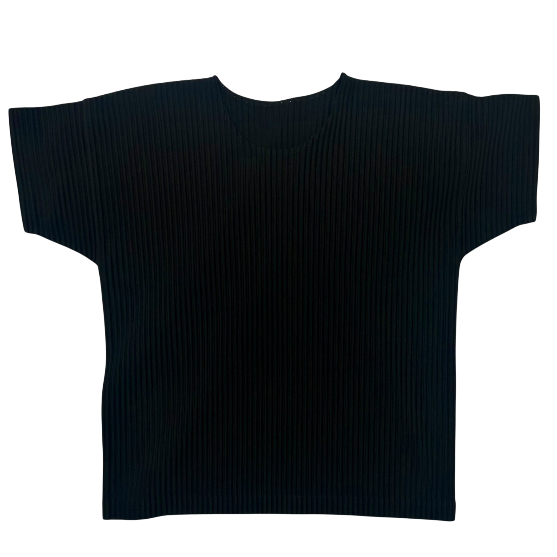 Issey Miyake Homme Plissé T-Shirt Black (Fits S-M)