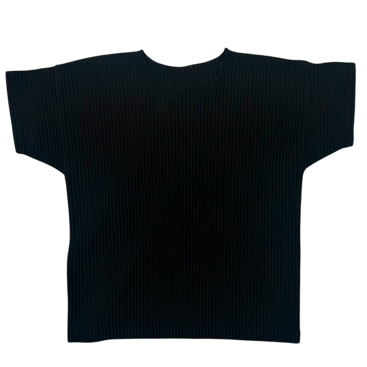 Issey Miyake Homme Plissé T-Shirt Black (Fits S-M)