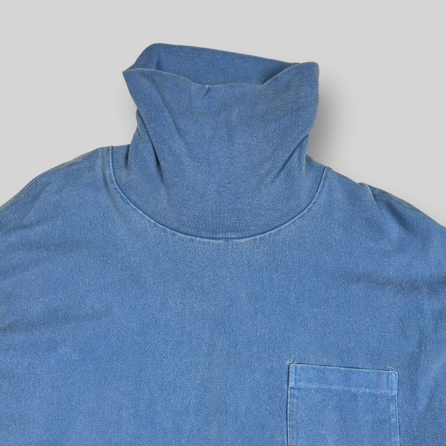 Cav Empt Turtle Neck Sweater Blue / Black (Size XL)