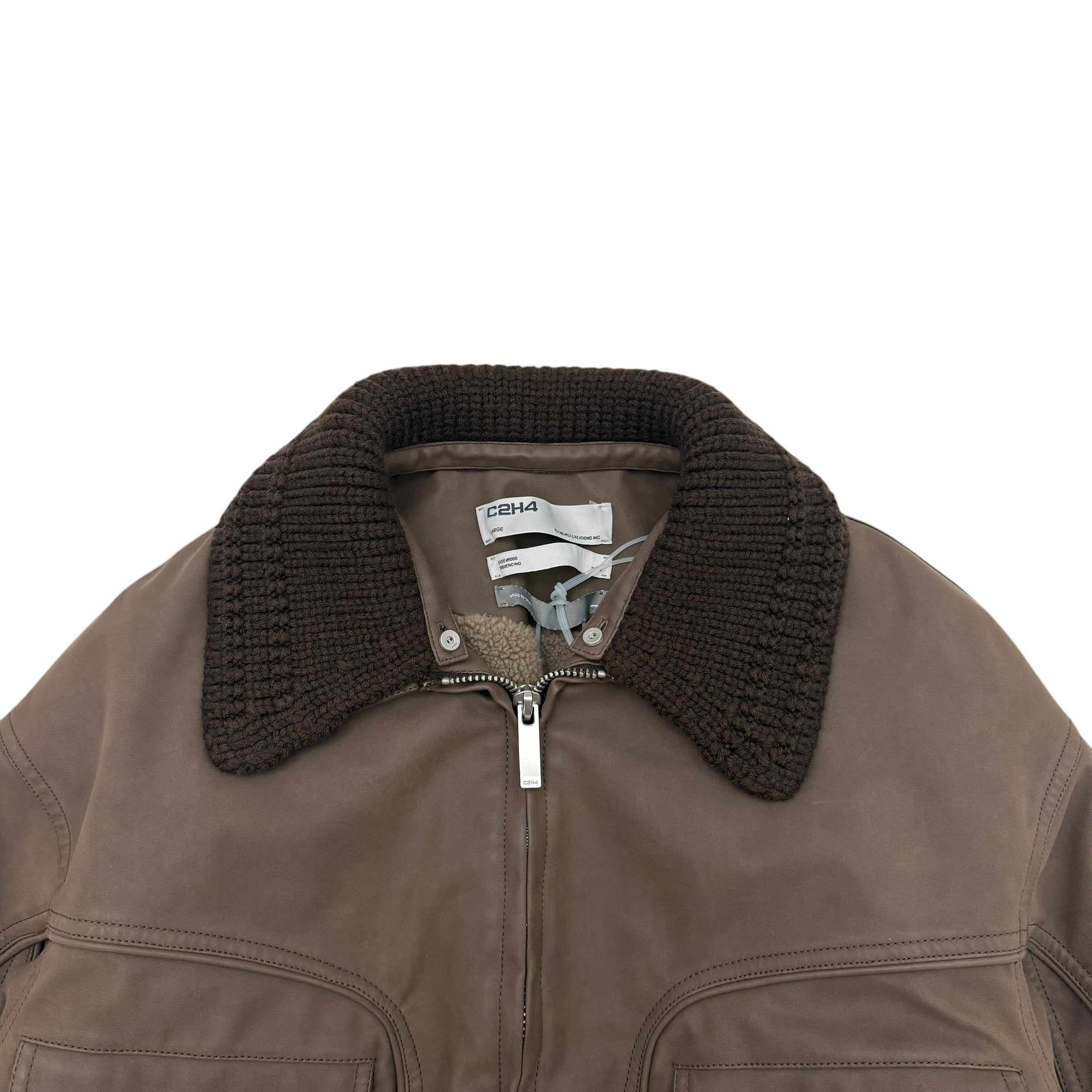 C2H4 Contour Bomber Jacket (Fits M-L)