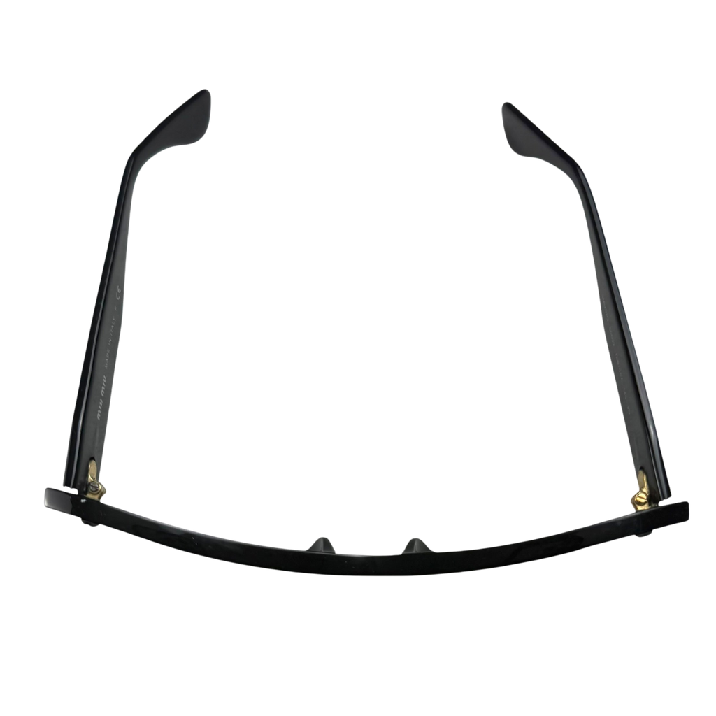 Miu Miu Rasoir Cat Eye Sunglasses Black