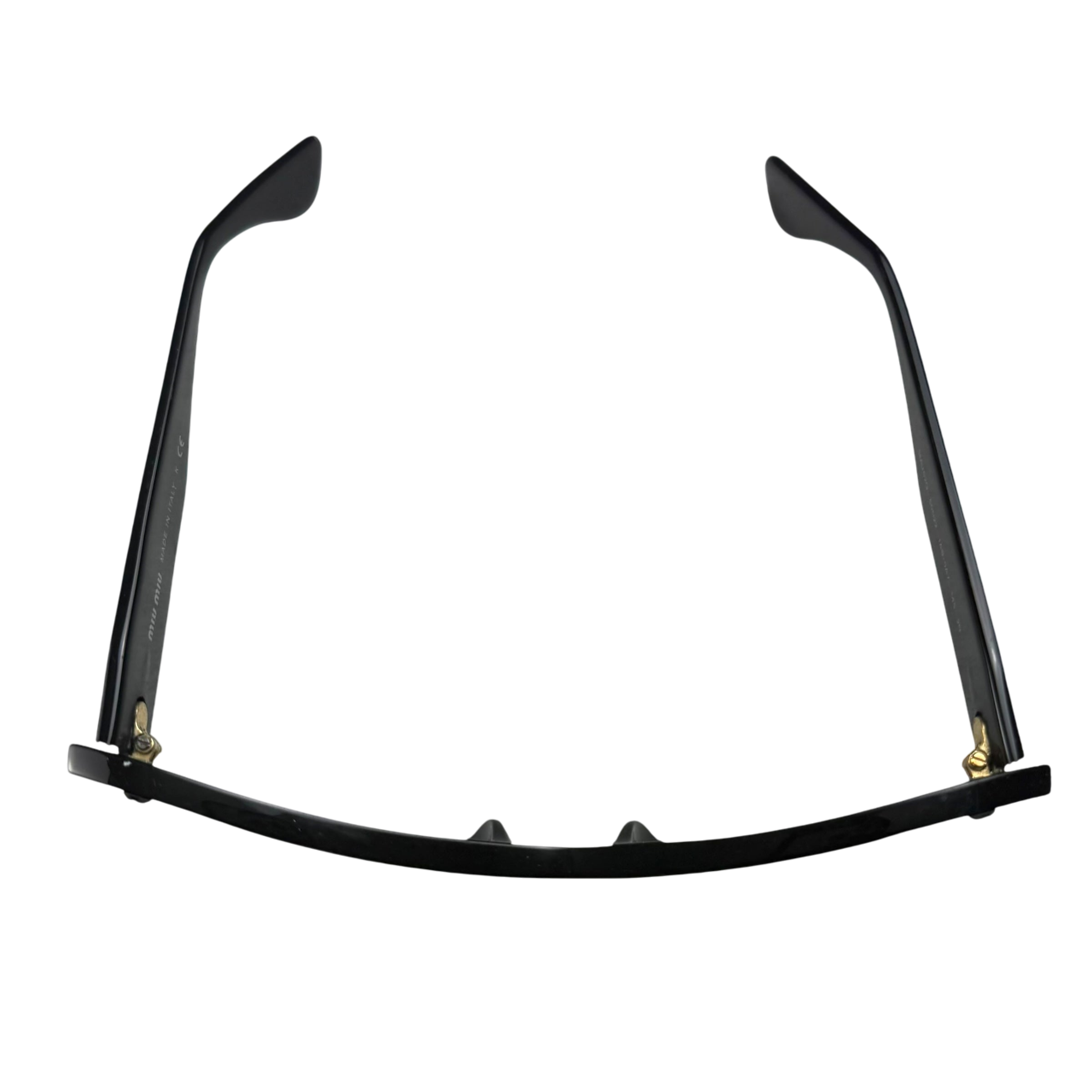 Miu Miu Rasoir Cat Eye Sunglasses Black