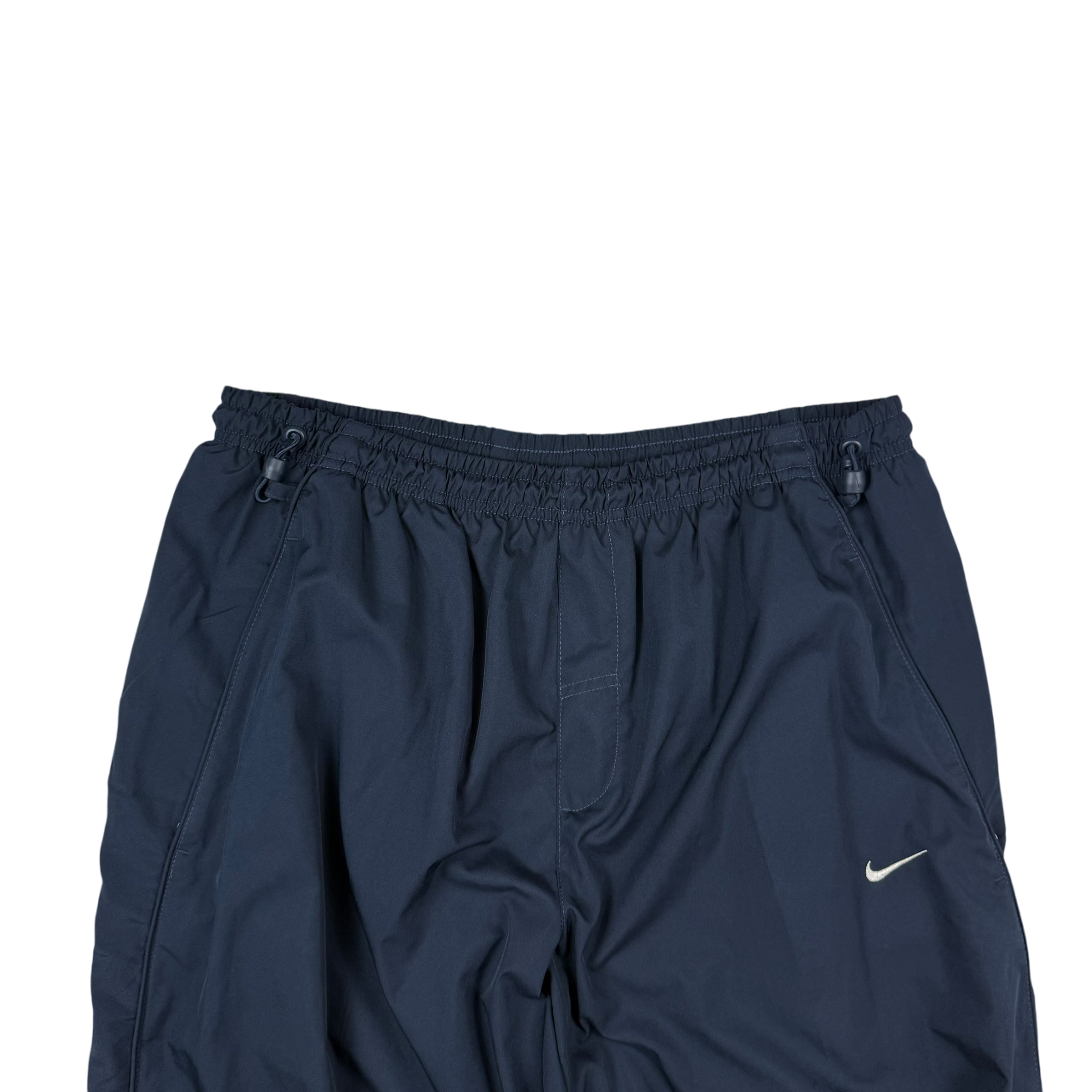 Nike 00s Embroidered Logo Navy Track Pants (part of set) (Size L)