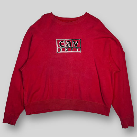 Cav Empt Box Logo Crewneck Sweatshirt (Fits L/XL)