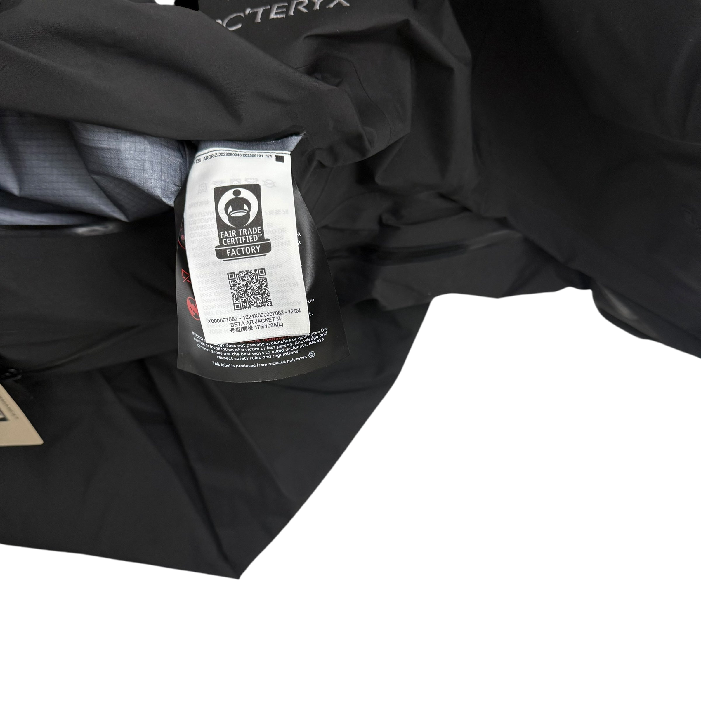 Arc'teryx Beta AR Gore-Tex Pro Jacket Black (Size L)