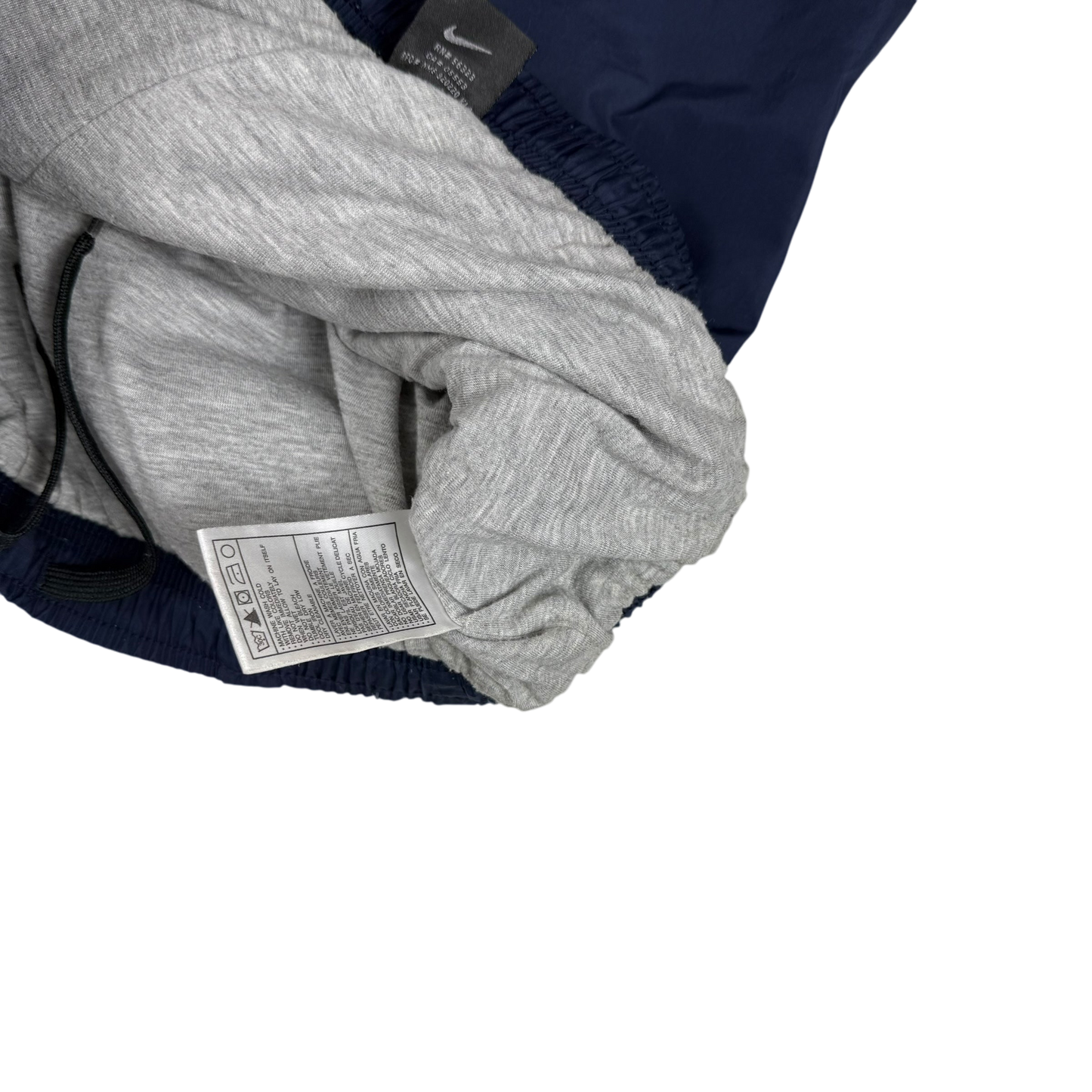 Nike 00s Lined Track Pants White/Navy (part of set) (Fits M-L)