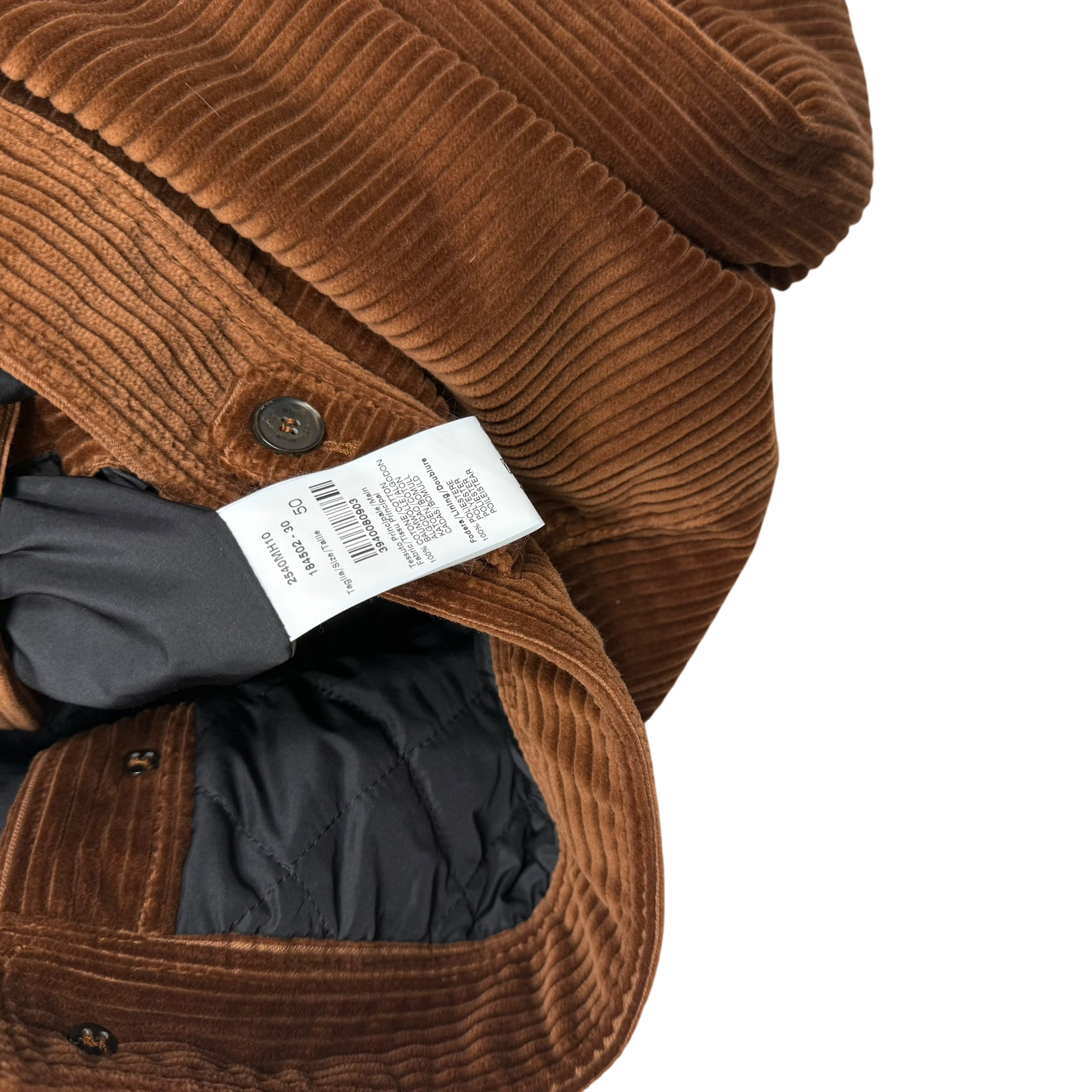 MSGM Milano Corduroy Jacket Brown (Fits M-L)