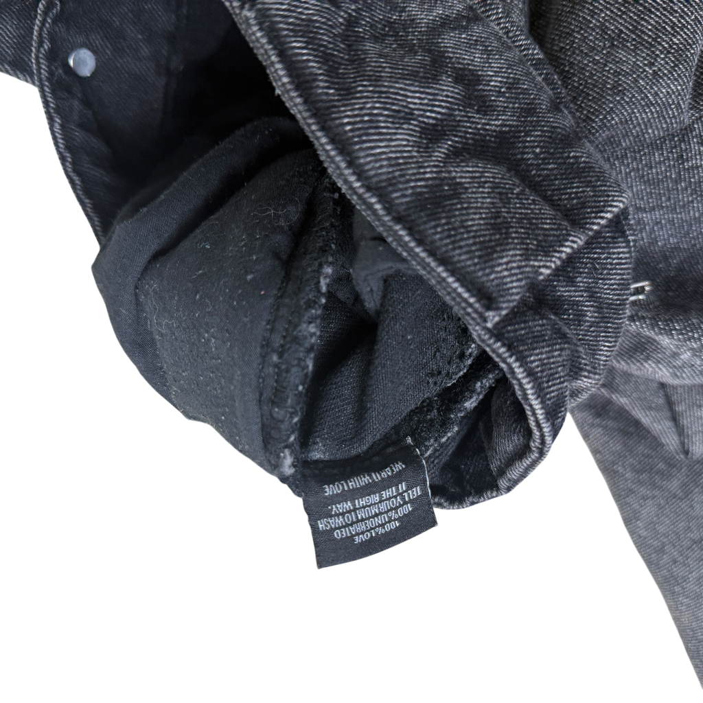 NO/FAITH STUDIOS Heavy Wave Jeans Black (Size M)