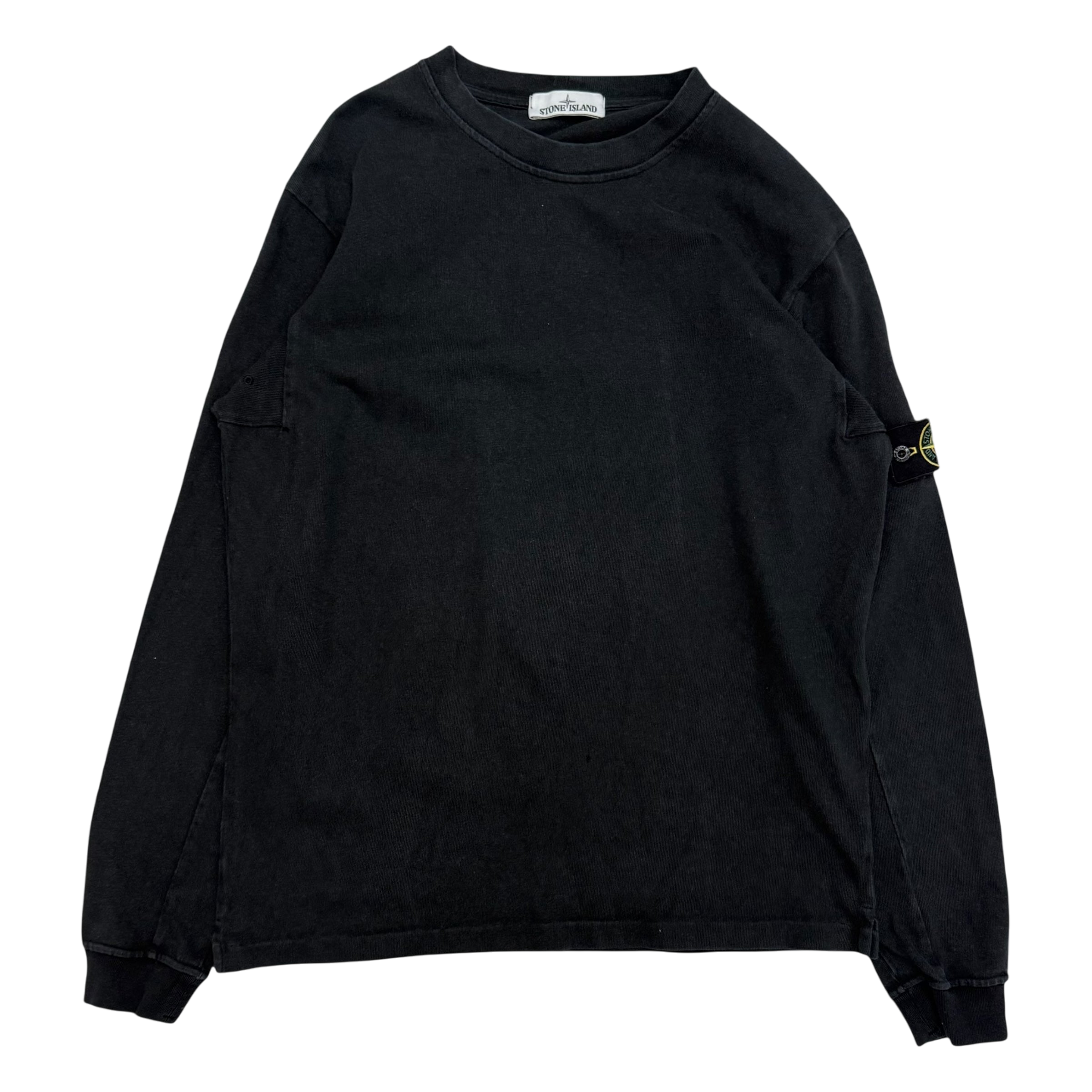 Stone Island Crewneck Sweatshirt Black (Fits M-L)