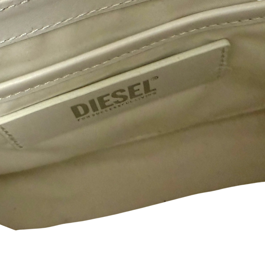 Diesel 1DR Womens Shoulder Bag White