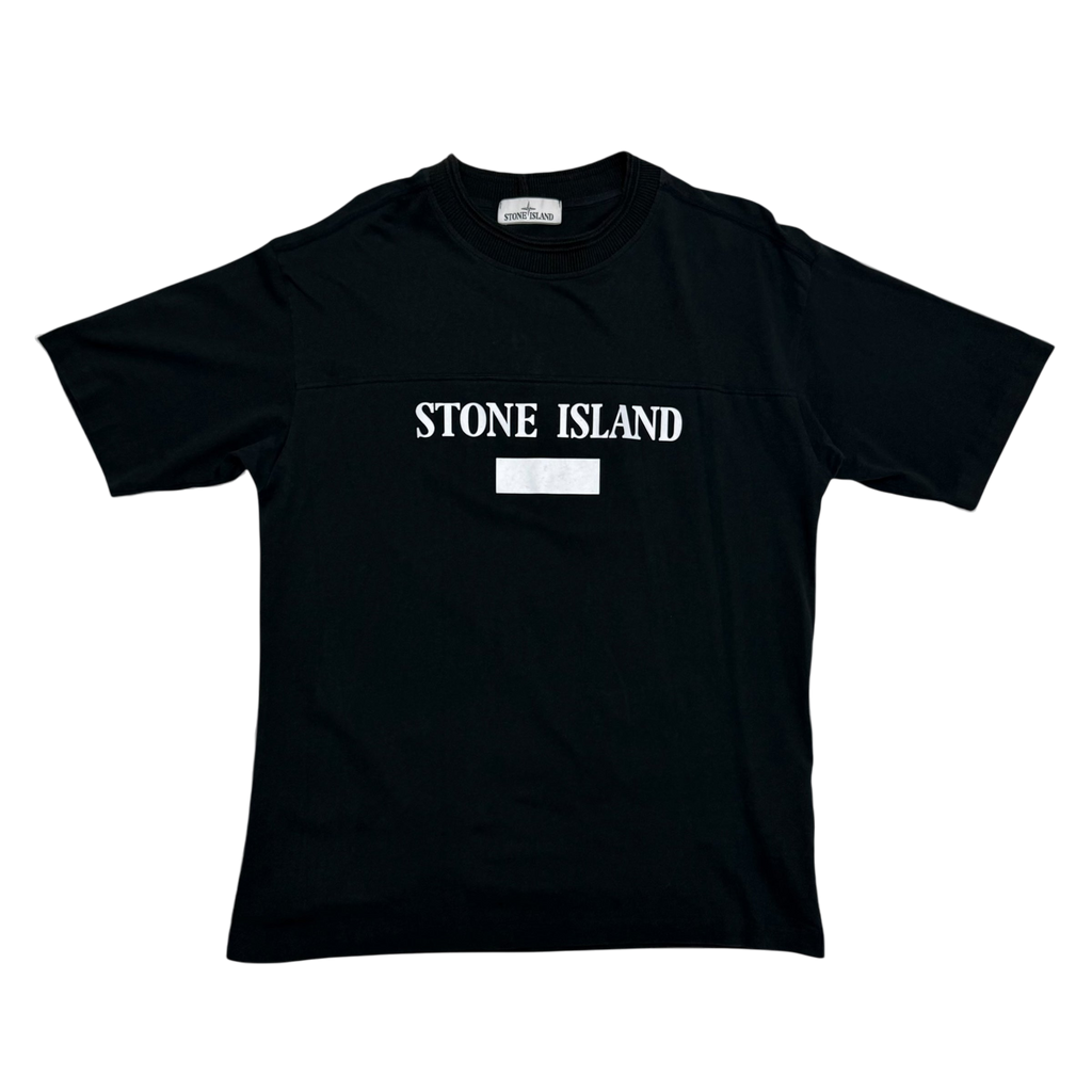 Stone Island 3M Reflective Short Sleeve T-Shirt Black (Fits M-L)