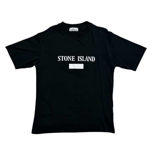 Stone Island 3M Reflective Short Sleeve T-Shirt Black (Fits M-L)