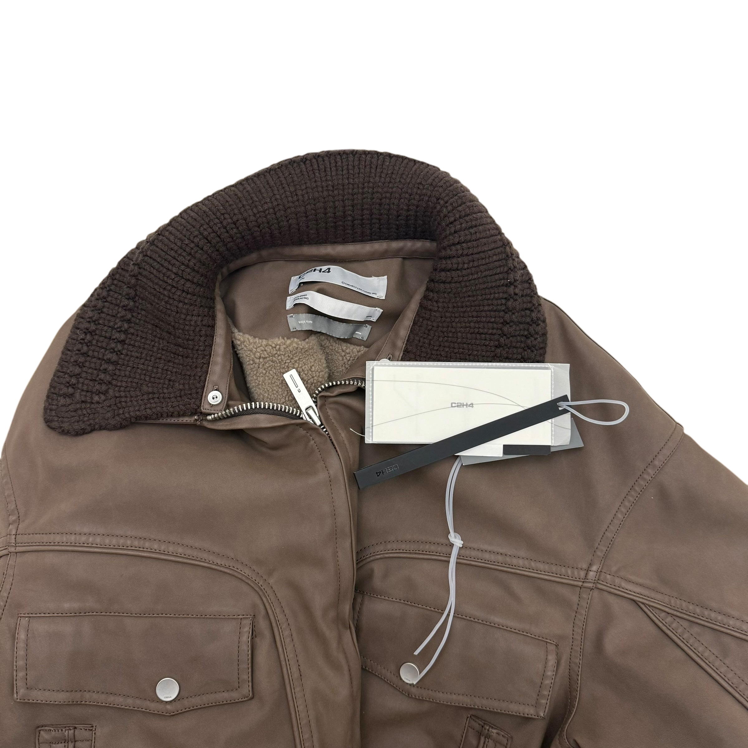 C2H4 Contour Bomber Jacket (Fits M-L)