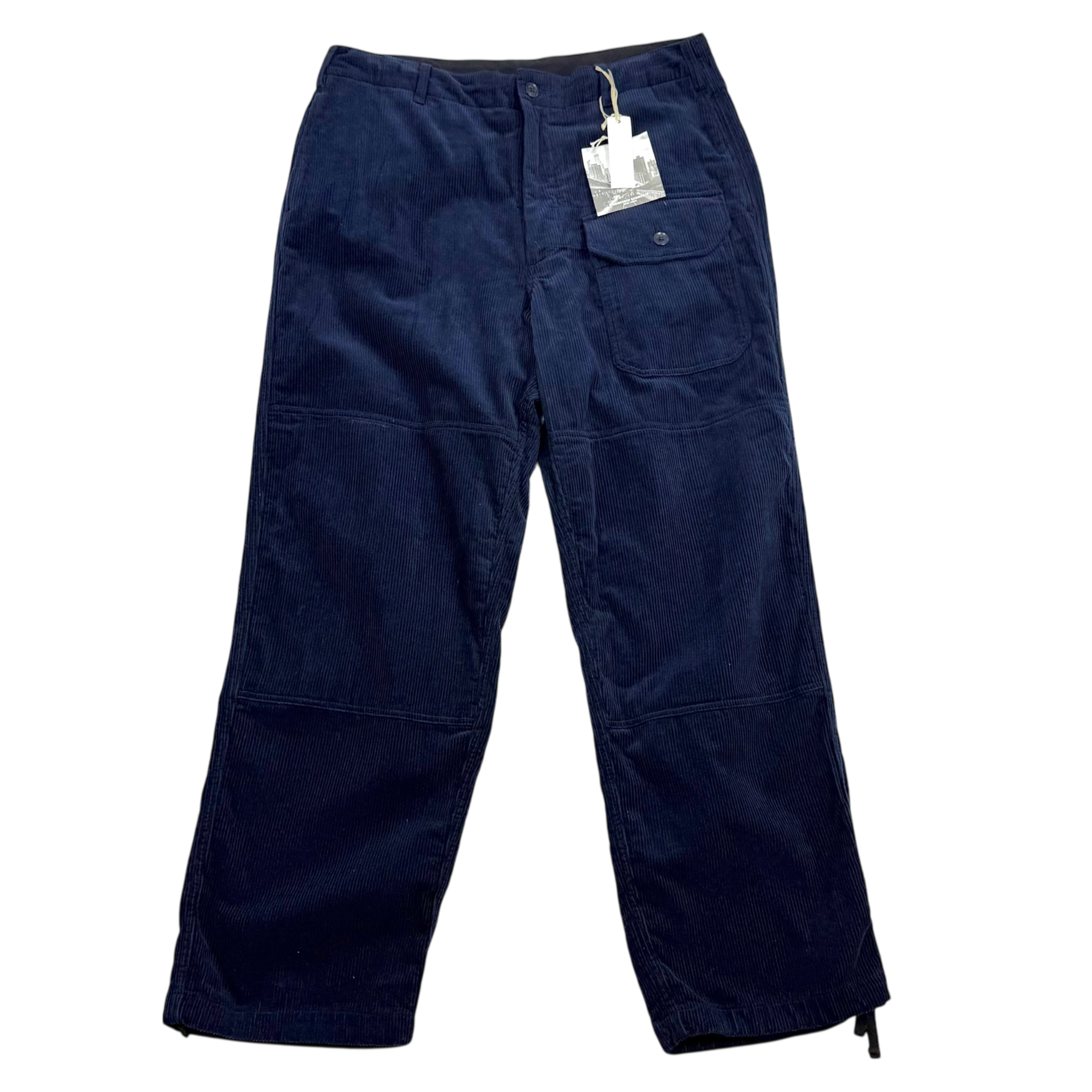 Engineered Garments Deck BW Corduroy Pants Navy (Size S & M)
