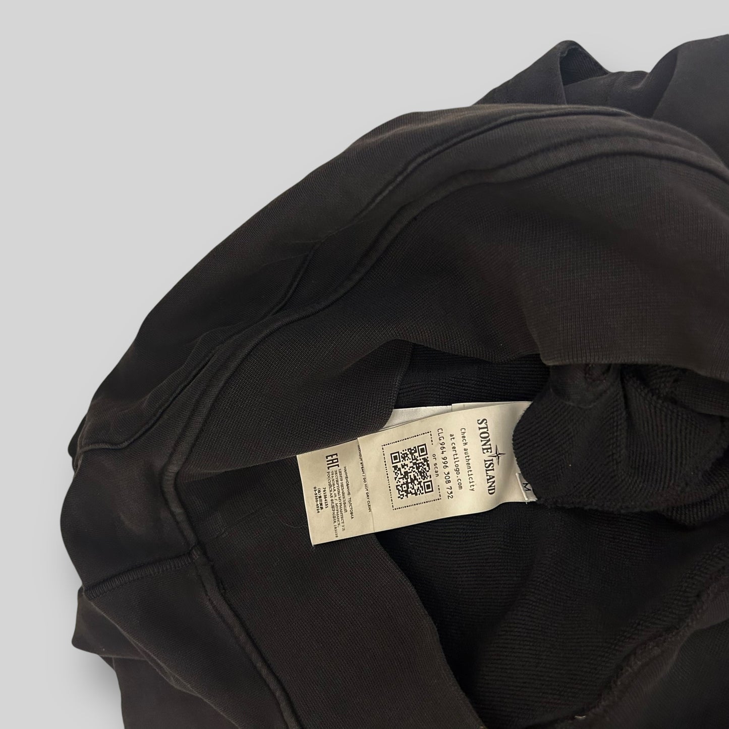 Stone Island Hoodie Black (Size M)