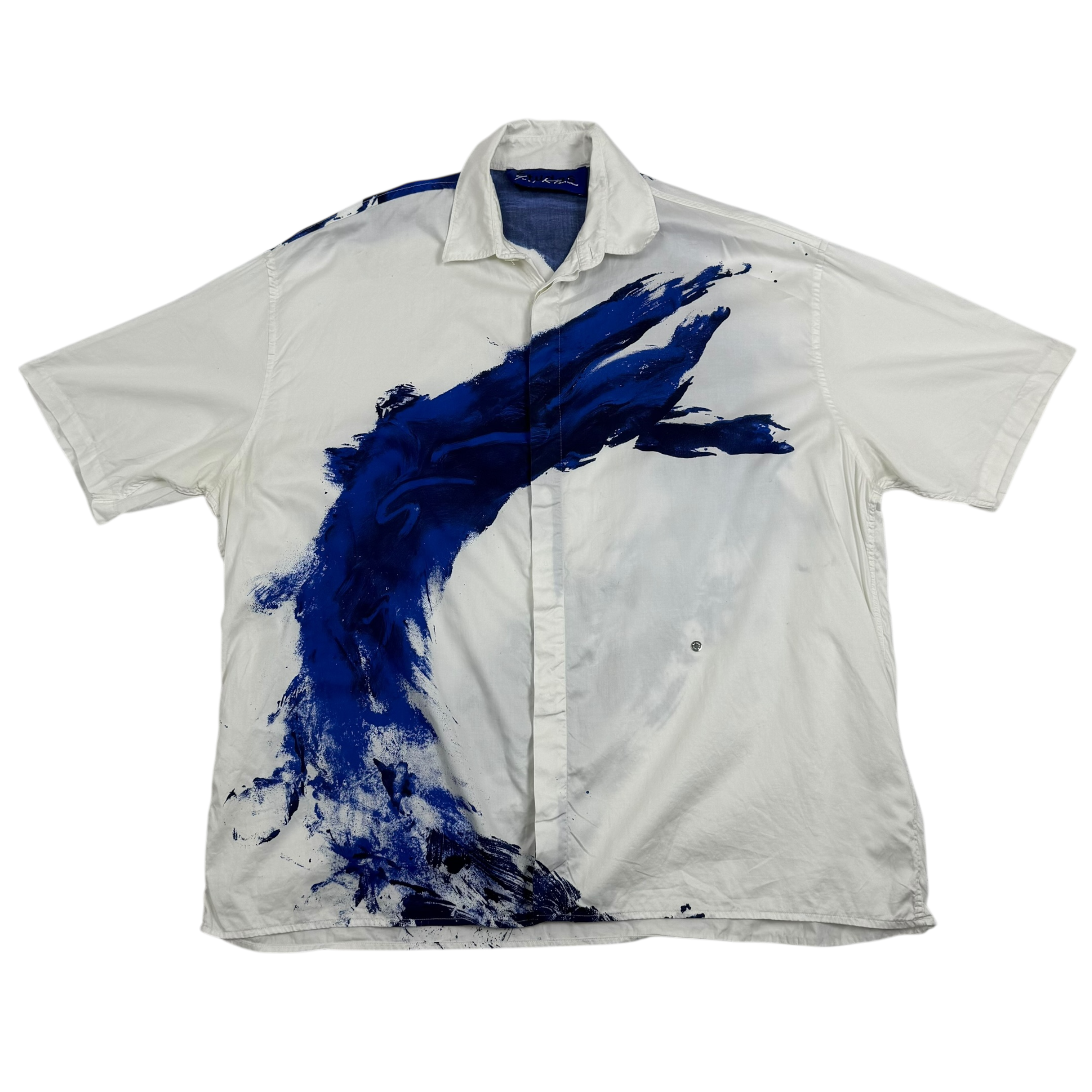 Études x Yves Klein ‘Illusion’ SS Shirt White/Blue (Fits L-XL)