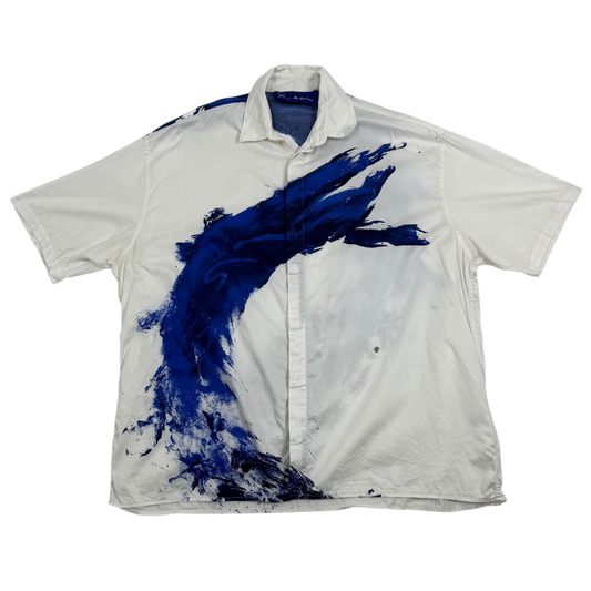 Études x Yves Klein ‘Illusion’ SS Shirt White/Blue (Fits L-XL)